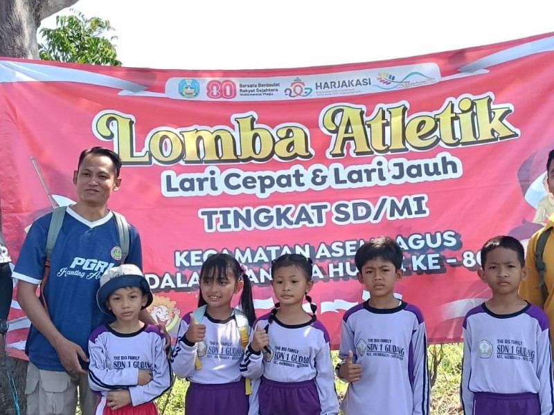 Partisipasi siswa dalam Lomba Atletik kids Di Kecamatan